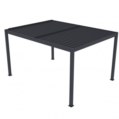 Automatinė pergola 4x4 B300 su LED apšvietimu | Pilka Automatinė pergola 4x4 B300 su LED apšvietimu | Pilka
