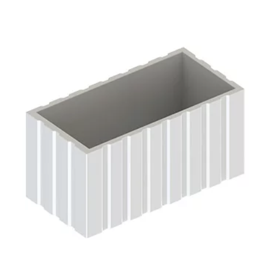 Betoninis gėlių vazonas 30 (30x60x30)