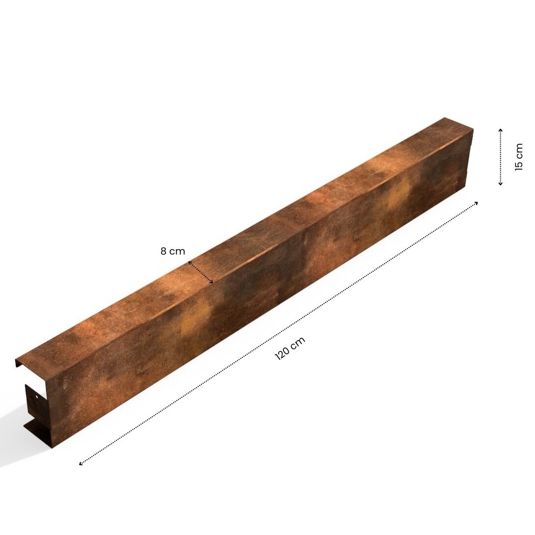 Corten plieno vejos atitvėrimas EK8