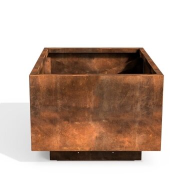 Corten plieno gėlių vazonas EK75 Corten plieno gėlių vazonas EK75
