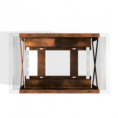 Corten plieno gėlių vazonas segmentas 80 cm 2 Corten plieno gėlių vazonas segmentas 80 cm 2