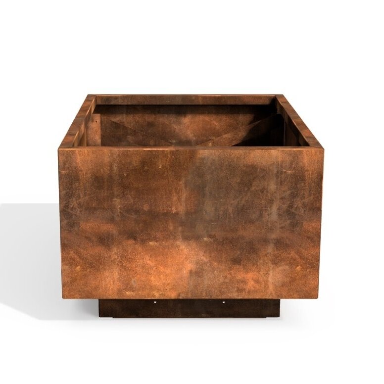 Corten plieno gėlių vazonas EK75 1 Corten plieno gėlių vazonas EK75 1