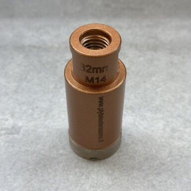 Deimantinė gręžimo karūna M14/100, 32 mm Deimantinė gręžimo karūna M14/100, 32 mm