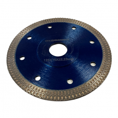 Deimantinis pjovimo diskas 125x10x22,23 Akmens masei Deimantinis pjovimo diskas 125x10x22,23 Akmens masei