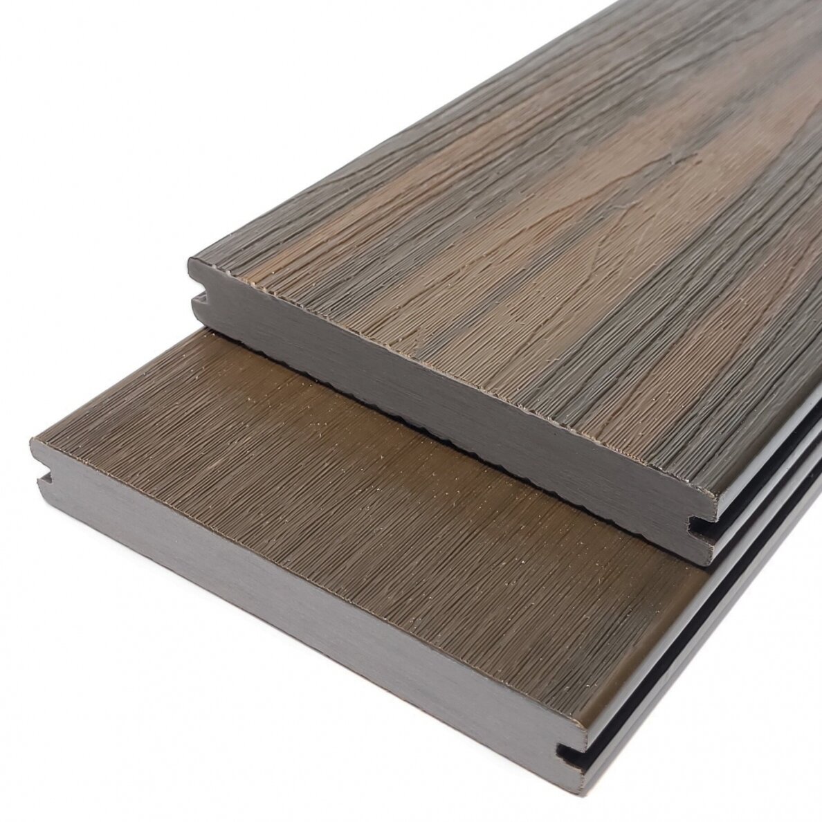 HARDDECK Pilnavidurė (co-extrusion WPC) terasinė lenta 150x20 Marble brown 4m.