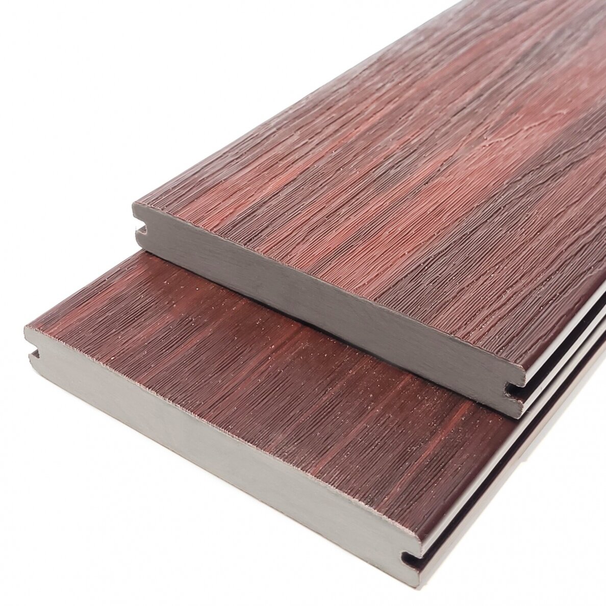 HARDDECK Pilnavidurė (co-extrusion WPC) terasinė lenta 150x20 Marble red 3m.