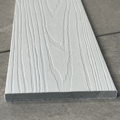 Harddeck 3D tvorinė lenta (140 mm x 12 mm) White 1m. 1