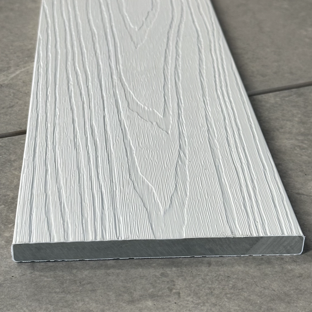 Harddeck 3D tvorinė lenta (140 mm x 12 mm) White 1m. 1