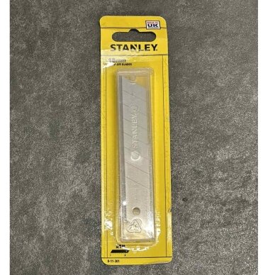 Geležtės atsarginės 18mm, 10 vnt, STANLEY