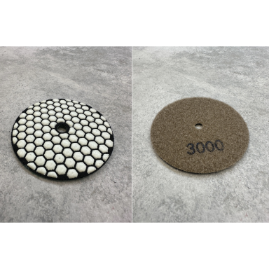 Poliravimo padas Ø100mm (grūdėtumas 3000). Poliravimo padas Ø100mm (grūdėtumas 3000).