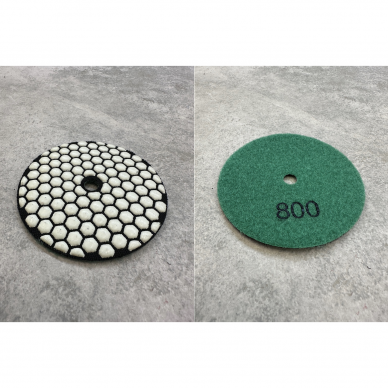 Poliravimo padas Ø100mm (grūdėtumas 800).