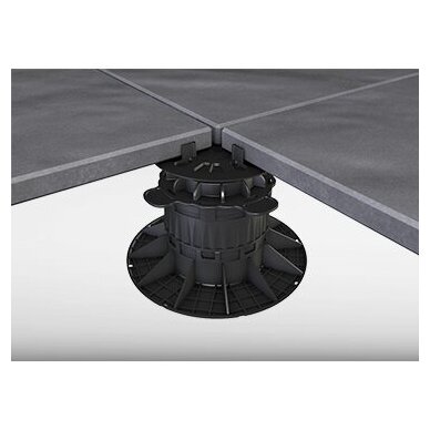 Reguliuojamas pjedestalas 125 mm - 225 mm plytelėms