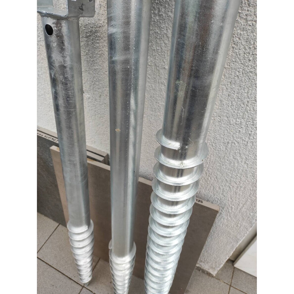 Sraigtinis polis 70x100x1500 mm | plačiu sriegiu | sienelė 2 mm | 2 Sraigtinis polis 70x100x1500 mm | plačiu sriegiu | sienelė 2 mm | 2