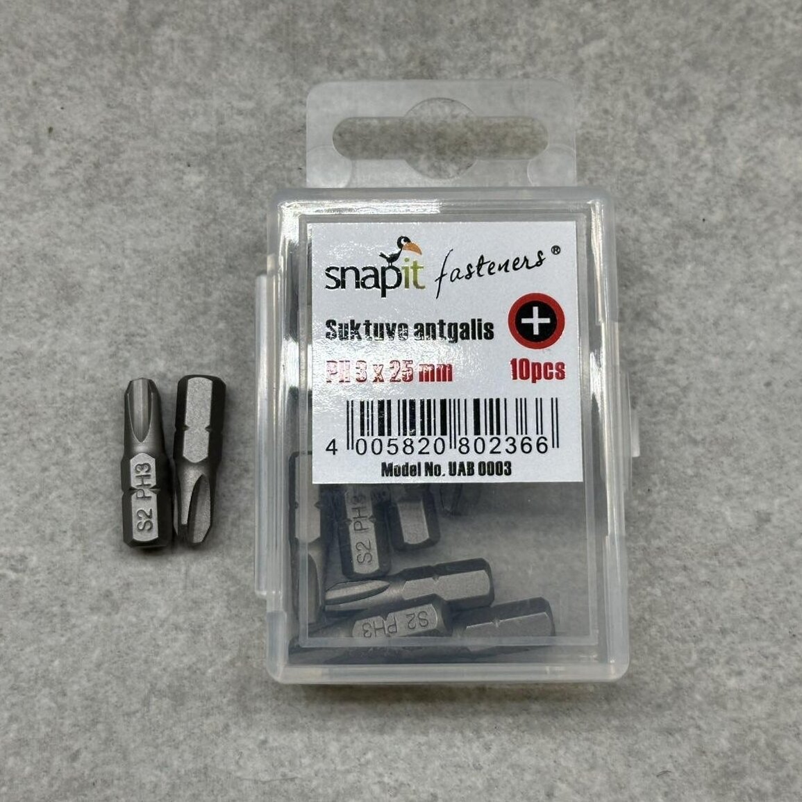 Suktuvo antgalis PH3, 1 vnt Snapit