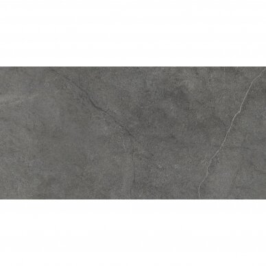 Terasinė plytelė Pizarra Dark Grey 60x120x2 1m2