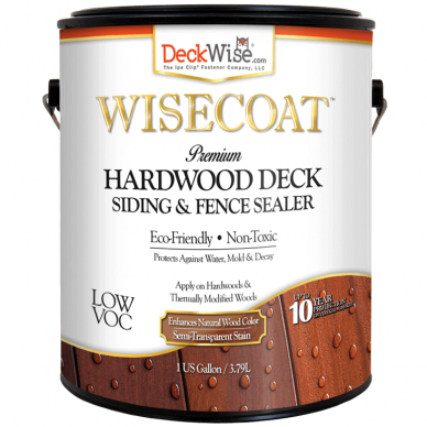 WiseCoat® Impregnantas kietmedžiui ir termiškai modifikuotai medienai - 3.785 L WiseCoat® Impregnantas kietmedžiui ir termiškai modifikuotai medienai - 3.785 L